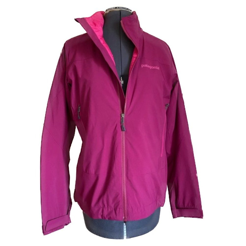 Patagonia Gore-Tex Windstopper Solar Wind Jacket Insulated Shell Magneta Medium